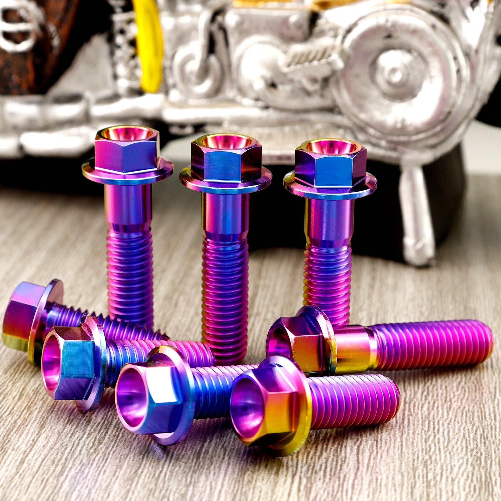 Titanium Flange Bolts: Compact, Strong, Durable